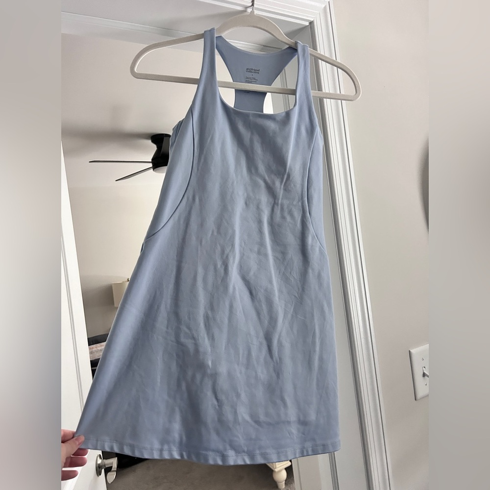 Girlfriend Collective Lavendar Workout Dress